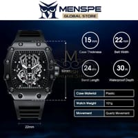 💥MENSPE Men Watch Sports Wrist Watch Waterproof Simple Sport Watch_img_3