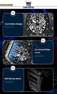 💥MENSPE Men Watch Sports Wrist Watch Waterproof Simple Sport Watch_img_8
