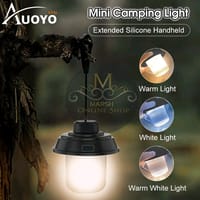💥Auoyo Camping Lights Multifunctional USB Rechargeable Camping Lanterns Waterproof Hanging Lamp_img_0