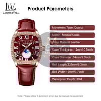 💥LouisWill Ladies Watch Fashion Quartz Watch Diamond Watches_img_2
