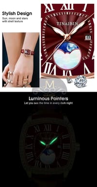 💥LouisWill Ladies Watch Fashion Quartz Watch Diamond Watches_img_7