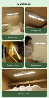 💥Auoyo Magnetic Study Lamp Dual Mode Switch Magnetic Absorption Three Color Reading Desk Lamp_img_6