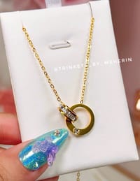 Circled ring pendant neckpiece_img_1