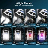 💥Outtobe Mini Keychain Light Portable Pocket Flashlight Aluminum Key Chain Lamp_img_3