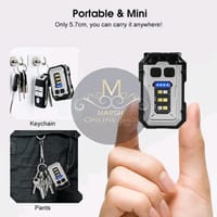 💥Outtobe Mini Keychain Light Portable Pocket Flashlight Aluminum Key Chain Lamp_img_4