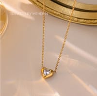 Mini heart with stone neckpiece_img_0
