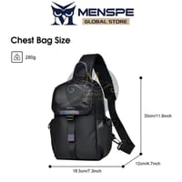 💥MENSPE Fashion Men Crossbody Bags Chest Bags for Men Sling Bag Fashion Pouch Bag_img_7