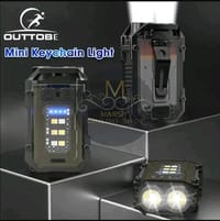 💥Outtobe Mini Keychain Light Portable Pocket Flashlight Aluminum Key Chain Lamp_img_1