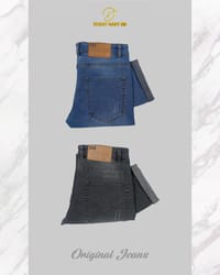 Jeans Pant 2 Pcs Combo (Light Blue & Dark Ash Wash) - 253068_img_3