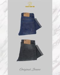 Jeans Pant 2 Pcs Combo ( Dark Blue & WashDark Ash) - 253067_img_3
