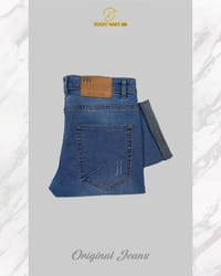 Jeans Pant - 1 Pcs Light Blue Wash Denim Pant - 253066_img_3