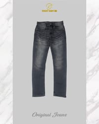 Jeans Pant - 1 Pcs Dark Ash Wash Denim  Pant- 253065_img_0