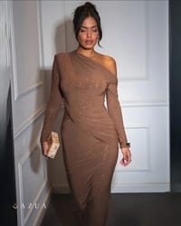 Marcella Glitter One-Shoulder Maxi Dress_img_1