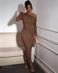 Marcella Glitter One-Shoulder Maxi Dress_img_3