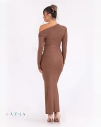 Marcella Glitter One-Shoulder Maxi Dress_img_4