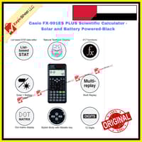 Casio FX-991ES PLUS- Scientific Calculator - Solar and Battery Powered-Black_img_1
