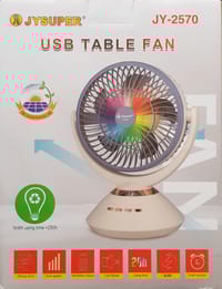 JYSUPER JY-2570 Rechargeable Fan_img_2