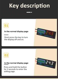 DC 7–55V Smart Battery Level Indicator (JX-4615N-A2) – LCD Voltage & Capacity Meter_img_5