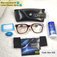 Leopard Design Armani Emporio Brand BlueCut Eyeglass_img_0