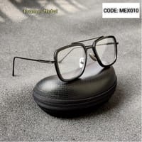 Iron Man Design Premium Black Metal Frame BlueCut eyeglass_img_1