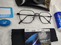 Black Design Metal Premium BlueCut eyeglass_img_1