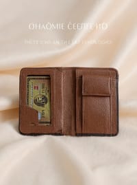 Ks Premium Leather Wallet Chocolate_img_0