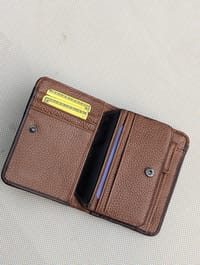 Ks Premium Leather Wallet Chocolate_img_3