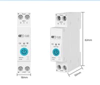 Tuya Smart 1P 63A 110V/220V WiFi MCB Circuit Breaker_img_1