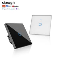 Tuya Smart Wall Switch (1–4 Gang) | App + Bluetooth + Touch + RF Remote + Regulator & Socket_img_1