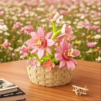 Pink Rose -Flower Basket_img_0