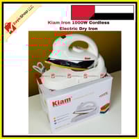 Kiam Iron 1000W Cordless Electric Dry Iron_img_0