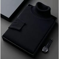 Classic Black Turtleneck Sweater_img_1