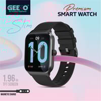 Geeoo W12 Bluetooth Calling Smart watch – Black_img_1