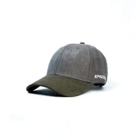 Episodes Grey Dual Solid Suede Cap_img_0