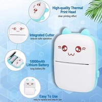 Mini Thermal Bluetooth Printer - Blue_img_0