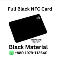 NFC Card NXP NTAG 215 ||Pure Black Material_img_1