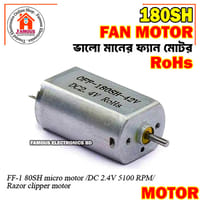 180SH 2.4V 3.7V Micro DC Motor Output Shaft 2.0MM Well-made Electric Shaver Hair Clipper Toy Motor_img_0