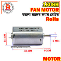 180SH 2.4V 3.7V Micro DC Motor Output Shaft 2.0MM Well-made Electric Shaver Hair Clipper Toy Motor_img_2