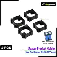 18650 Li-ion Battery Spacer Bracket Holder | Single-Cell Plastic Spacer_img_0