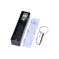 1 Slot USB Power Bank Case 18650 Battery Charger Case DIY Box with Key Chain_img_0