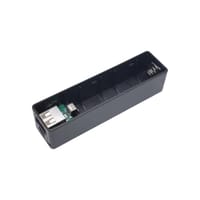 1 Slot USB Power Bank Case 18650 Battery Charger Case DIY Box with Key Chain_img_4