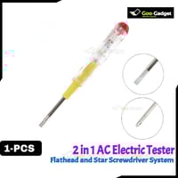 AC Electric Tester 2-in-1 | Flathead and Star-Type Screwdriver Tester S0209_img_0