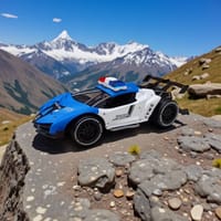 MOKA Super Sonic Smoke Racing Car – Light, Music & Real Smoke Effect | High-Speed Sports RC Car_img_2