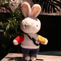 Genuine Panda And Little Bear Doll Plush Toy Gift Items For Children And Girls 30cm_img_1