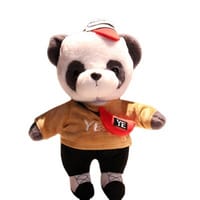 Genuine Panda And Little Bear Doll Plush Toy Gift Items For Children And Girls 30cm_img_0