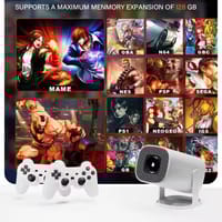 P30 Max Android 4K Projector + Video Game Console Combo_img_1