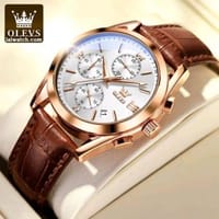 Fashionable Glass Quartz Analog Men's Watch_img_2