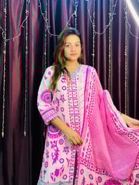 Coton dress whith skin print_img_1