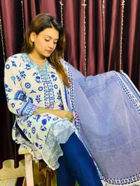 Coton dress whith skin print_img_4