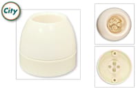 ব্যাটেন হোল্ডার এক্সক্লুসিভ পিন টাইপ লাইট হোল্ডার রাউন্ড হোল্ডার ১ পিস_img_2